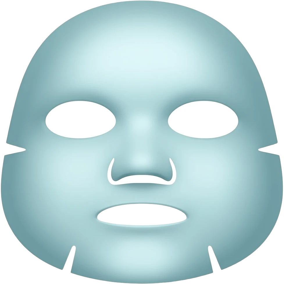 Mascarilla hidratante emoji