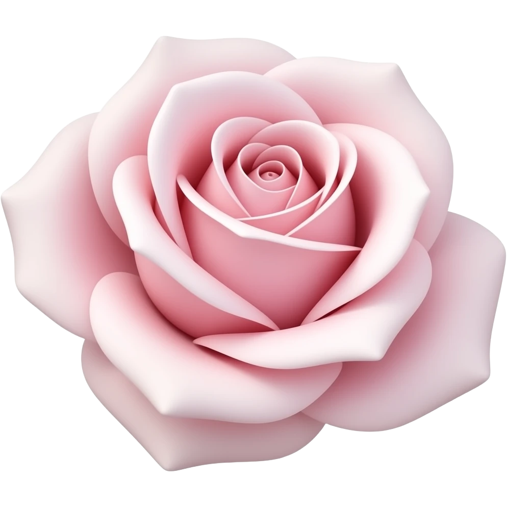 Light pink and white emoji