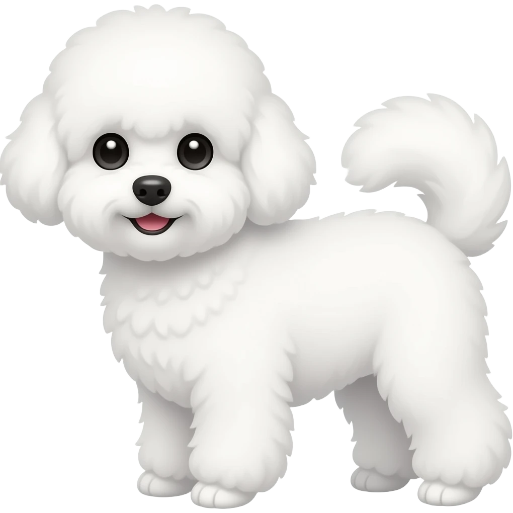Bichon frise emoji