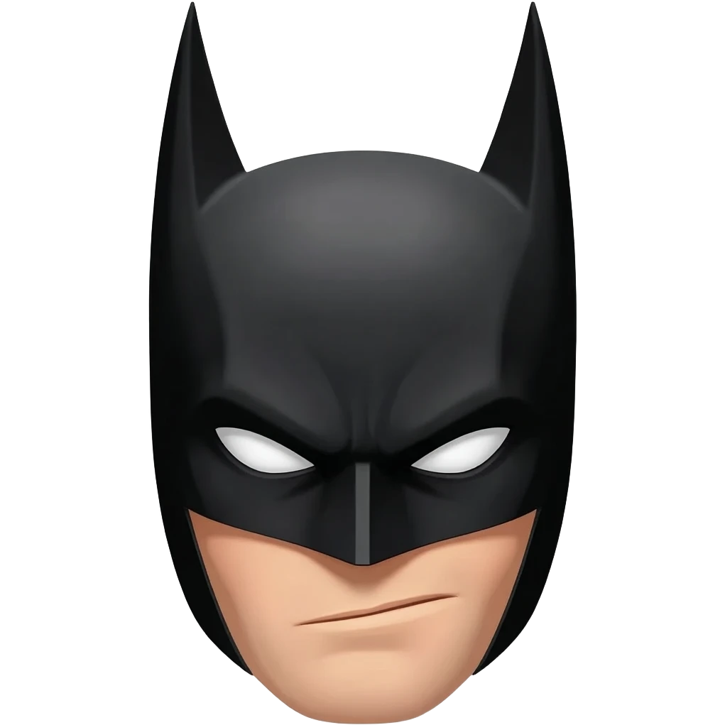 buatkan emoji batman yang berbeda emoji