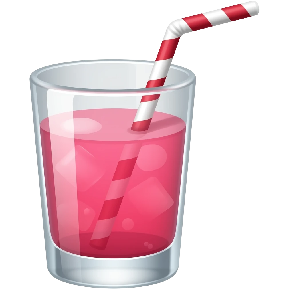 pink drink emoji