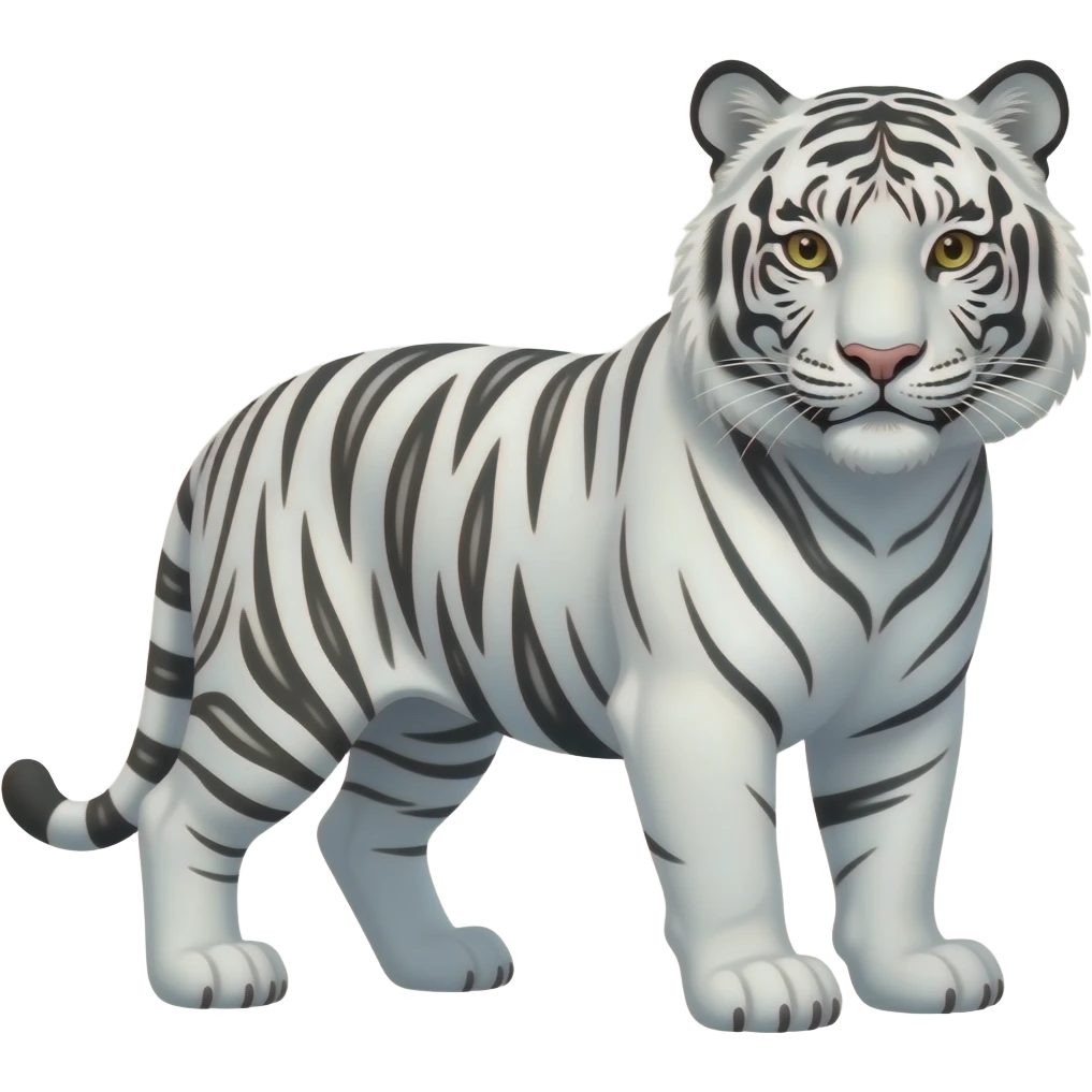 White Tiger emoji