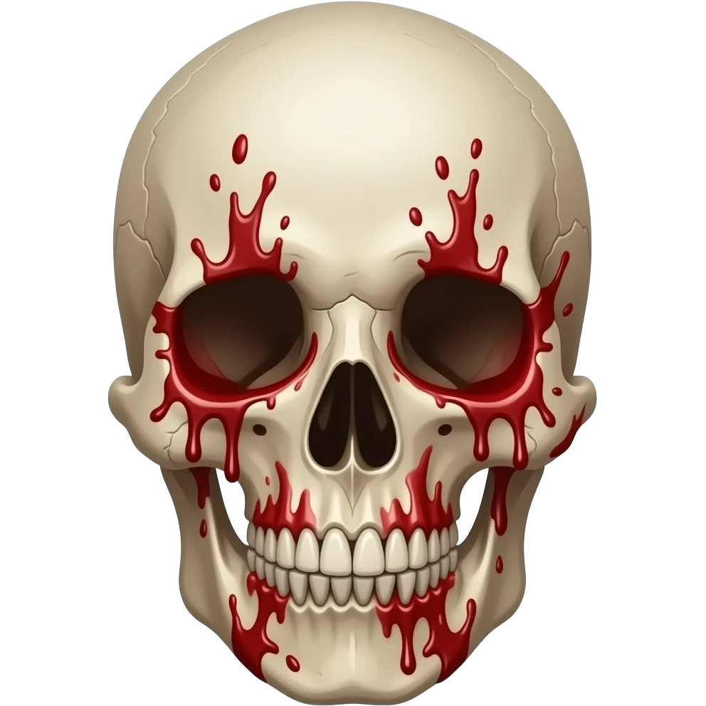 I want a skull emoji bleeding so bad emoji