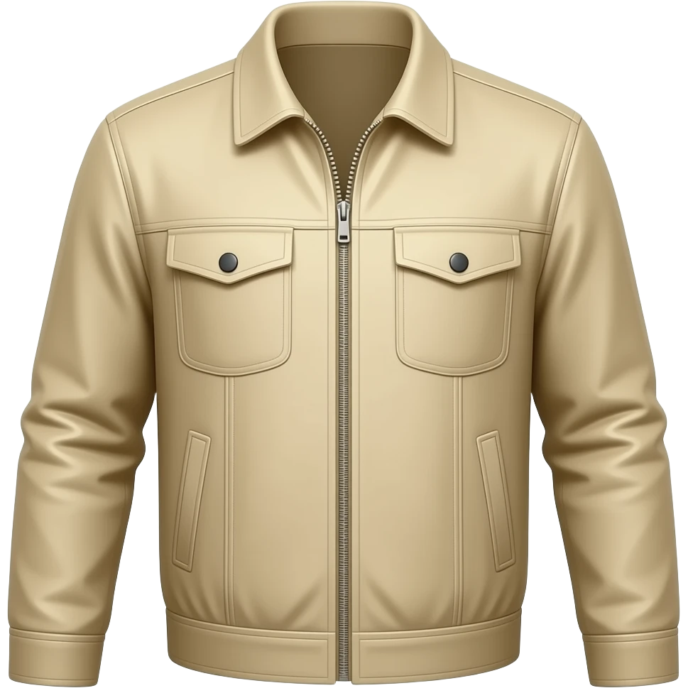 beige jacket emoji