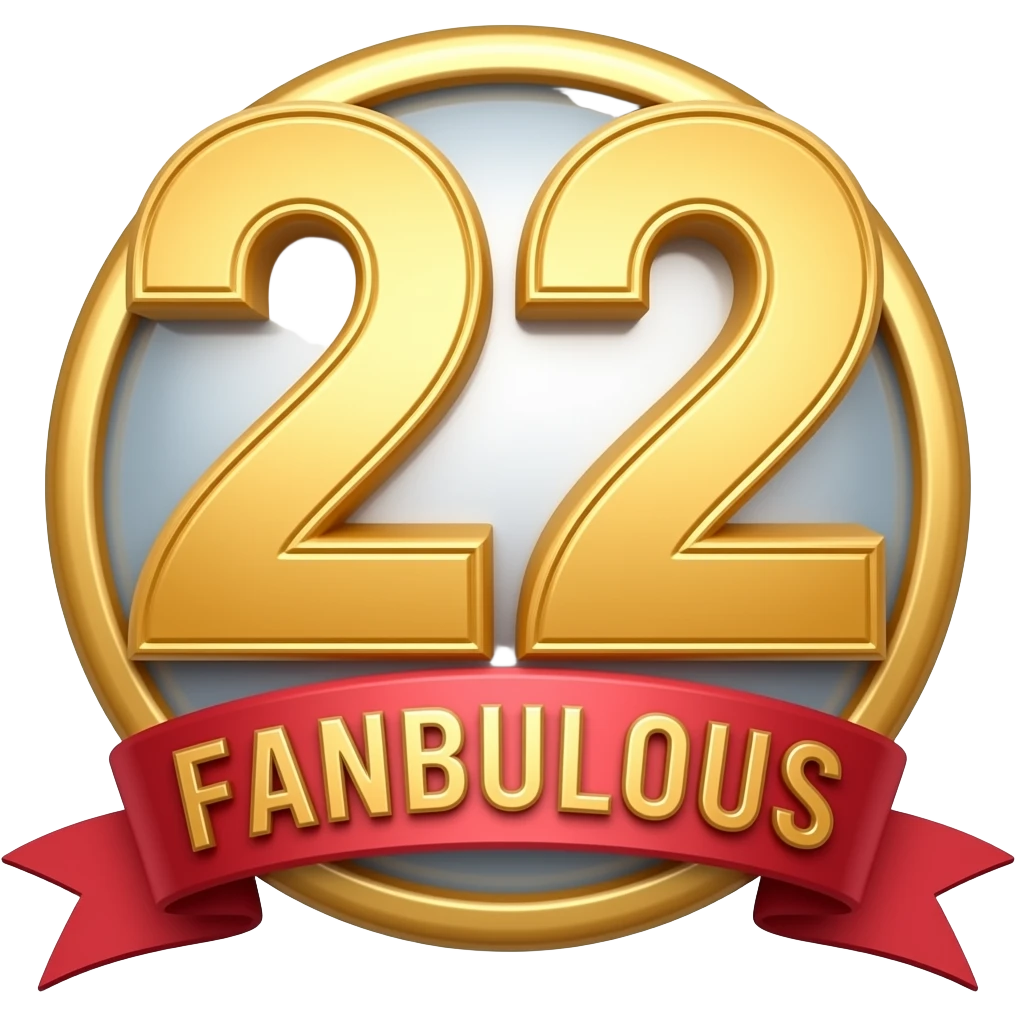 21 and fabulous banner emoji