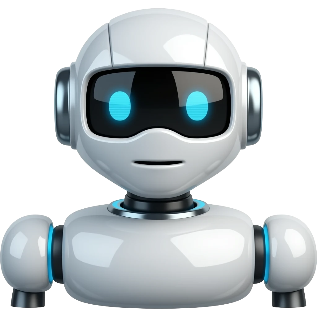 Computer robot emoji