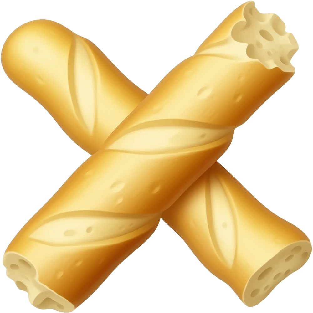 Cheese bread sticks. emoji