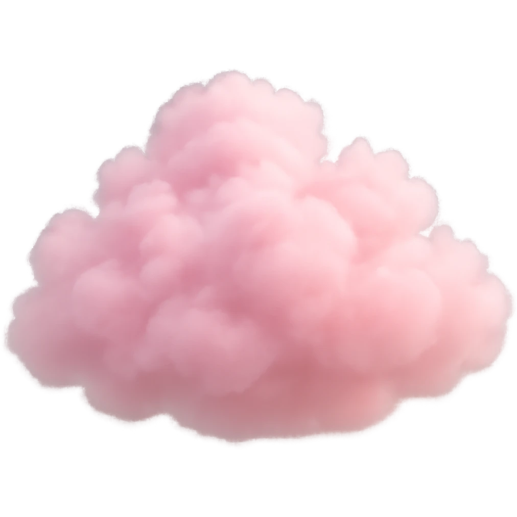 pink cloud emoji