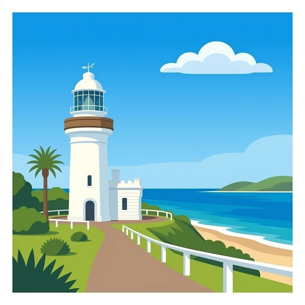 cape byron lighthouse emoji