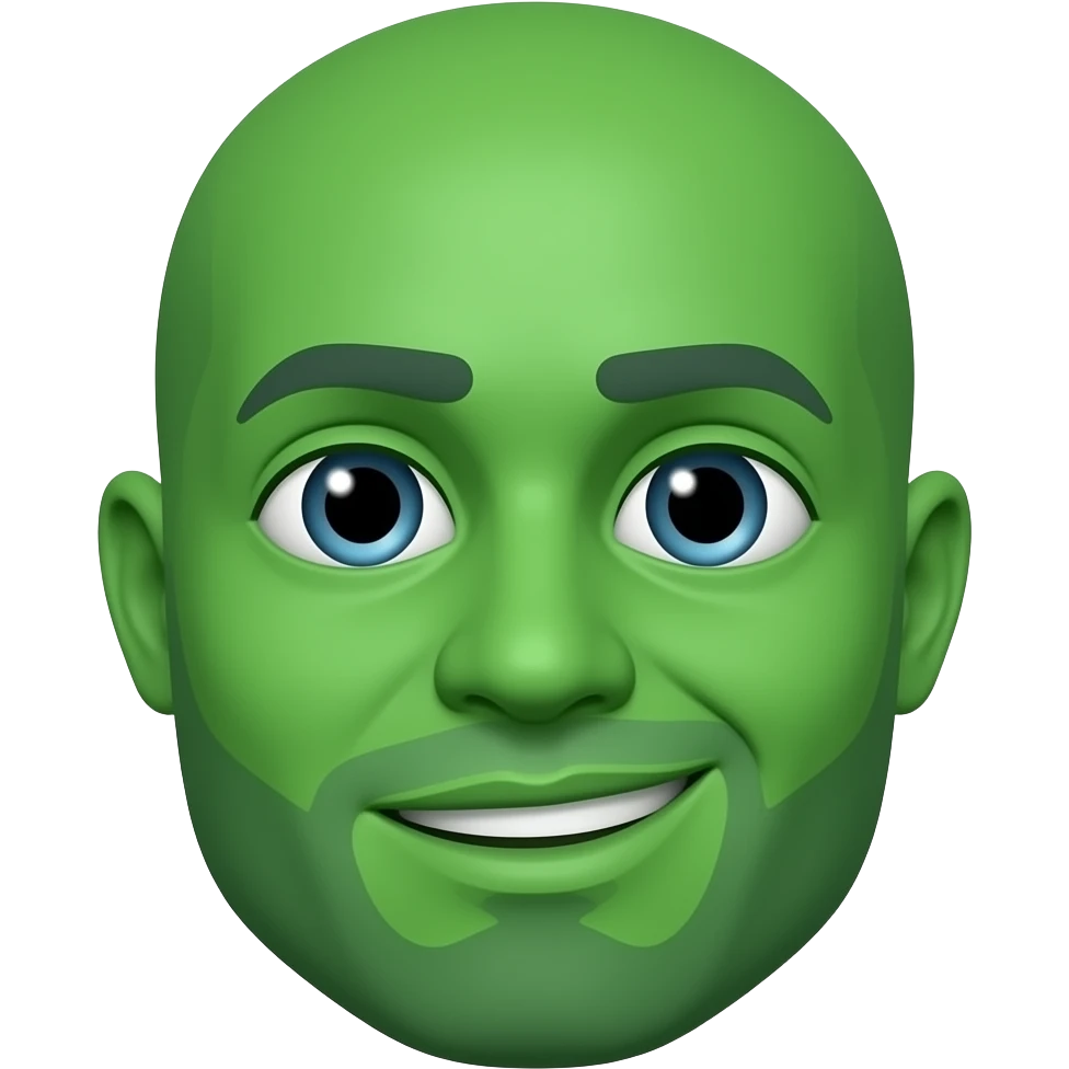 Green bro crack emoji