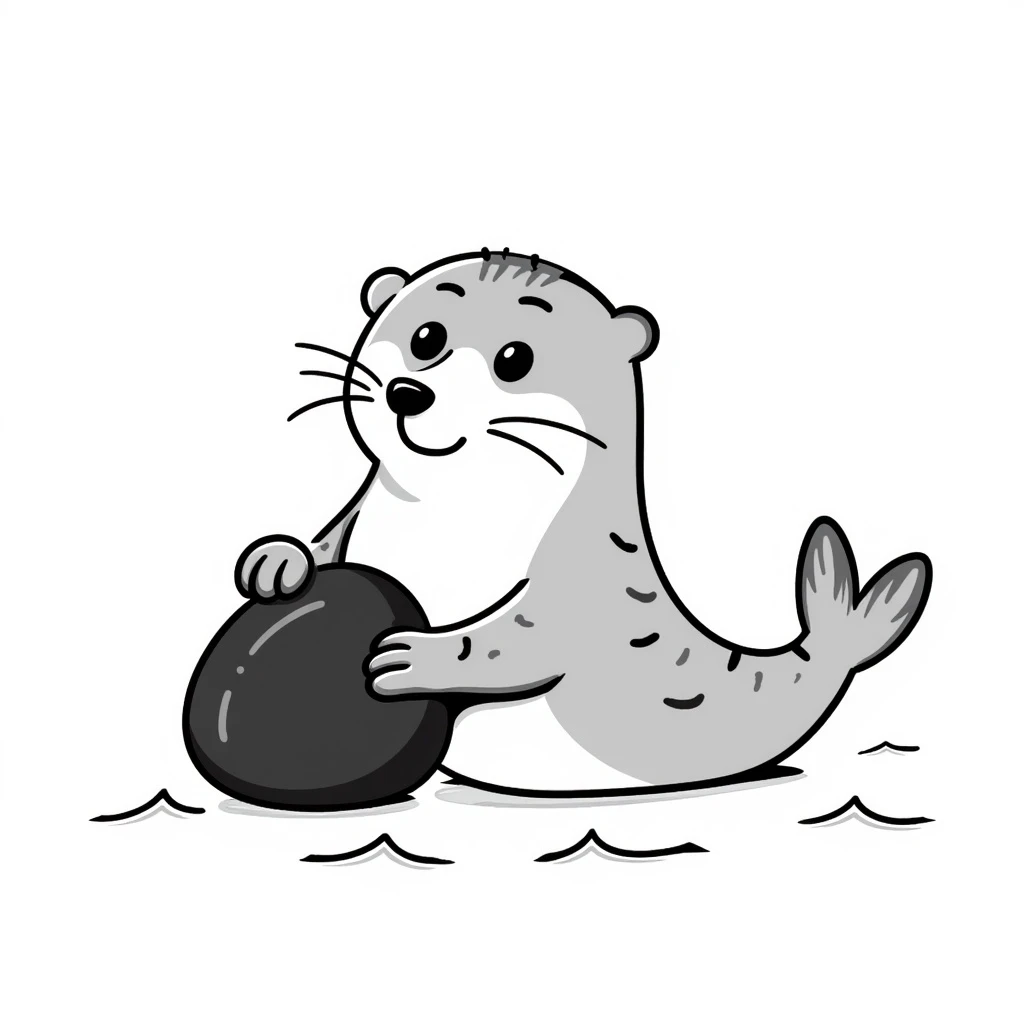 Sea otter emoji