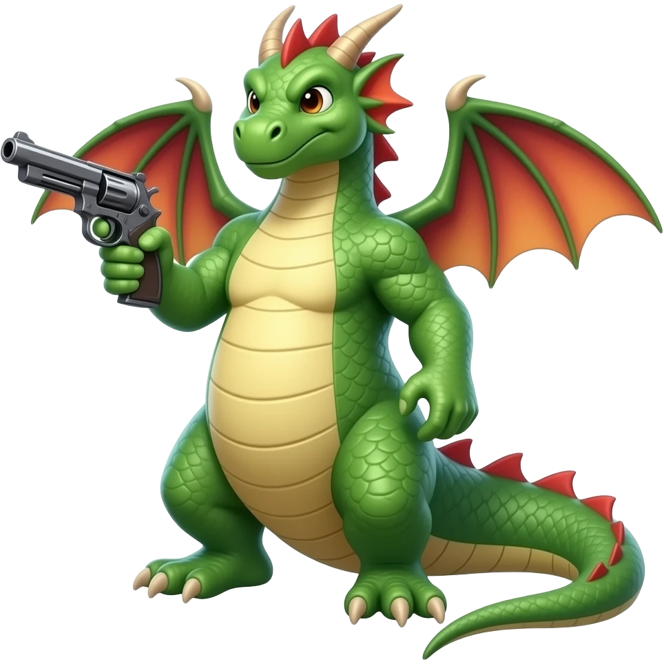 Draco gun emoji emoji