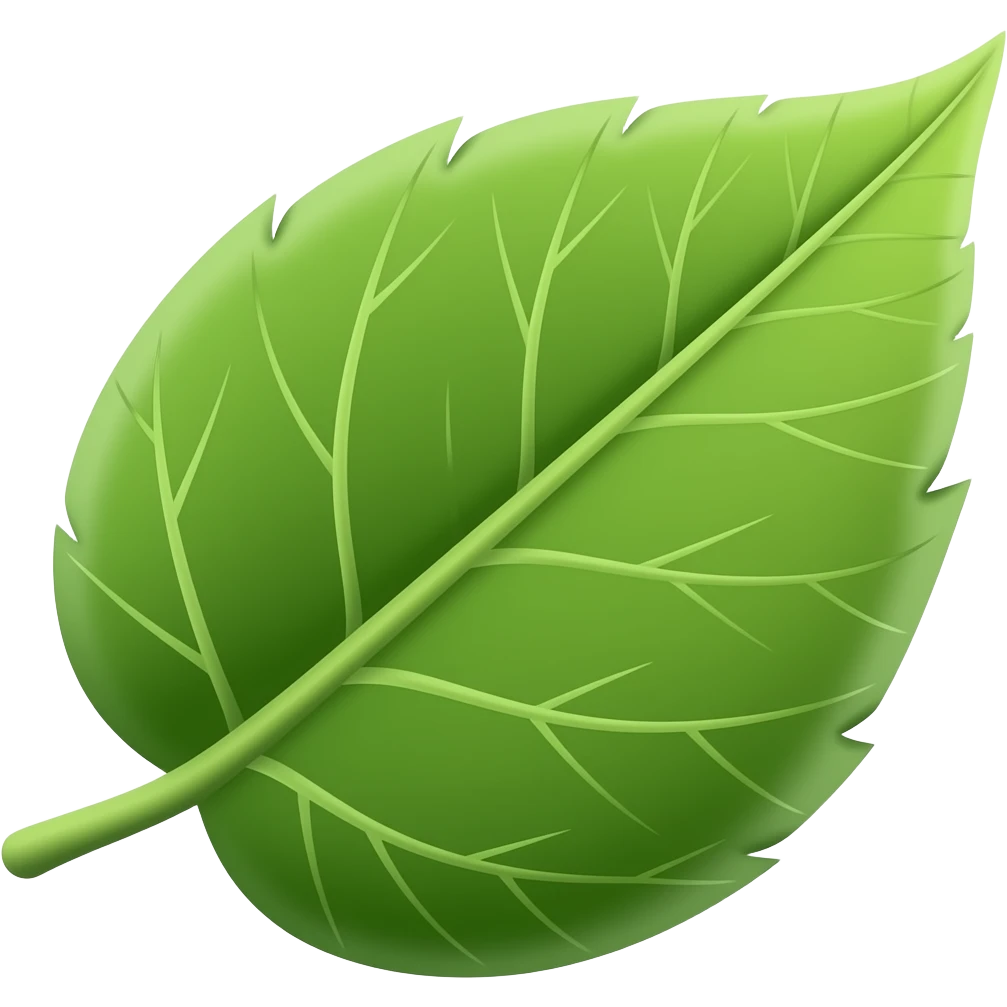 Neem leaf emoji