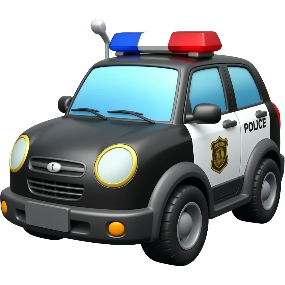 Monster Police Vehicles emoji