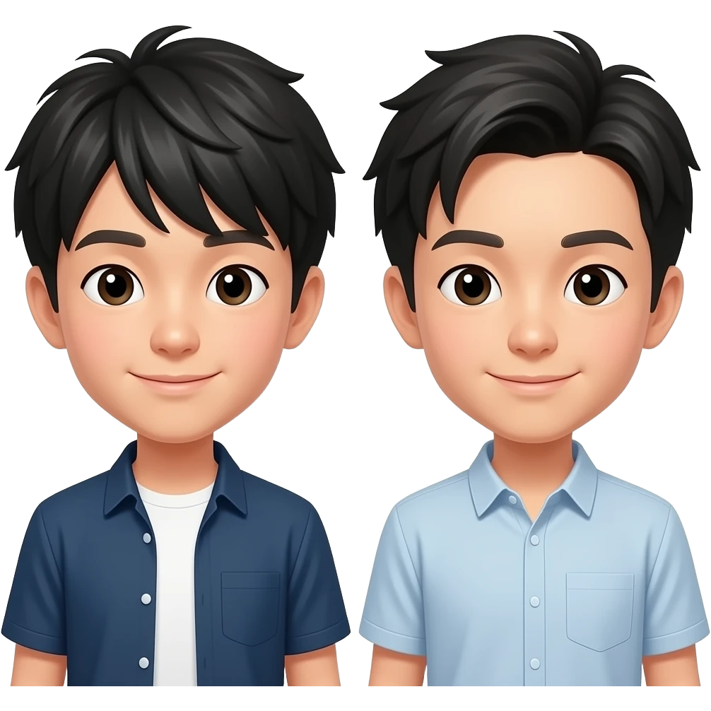 Two Japanese Yung Men emoji