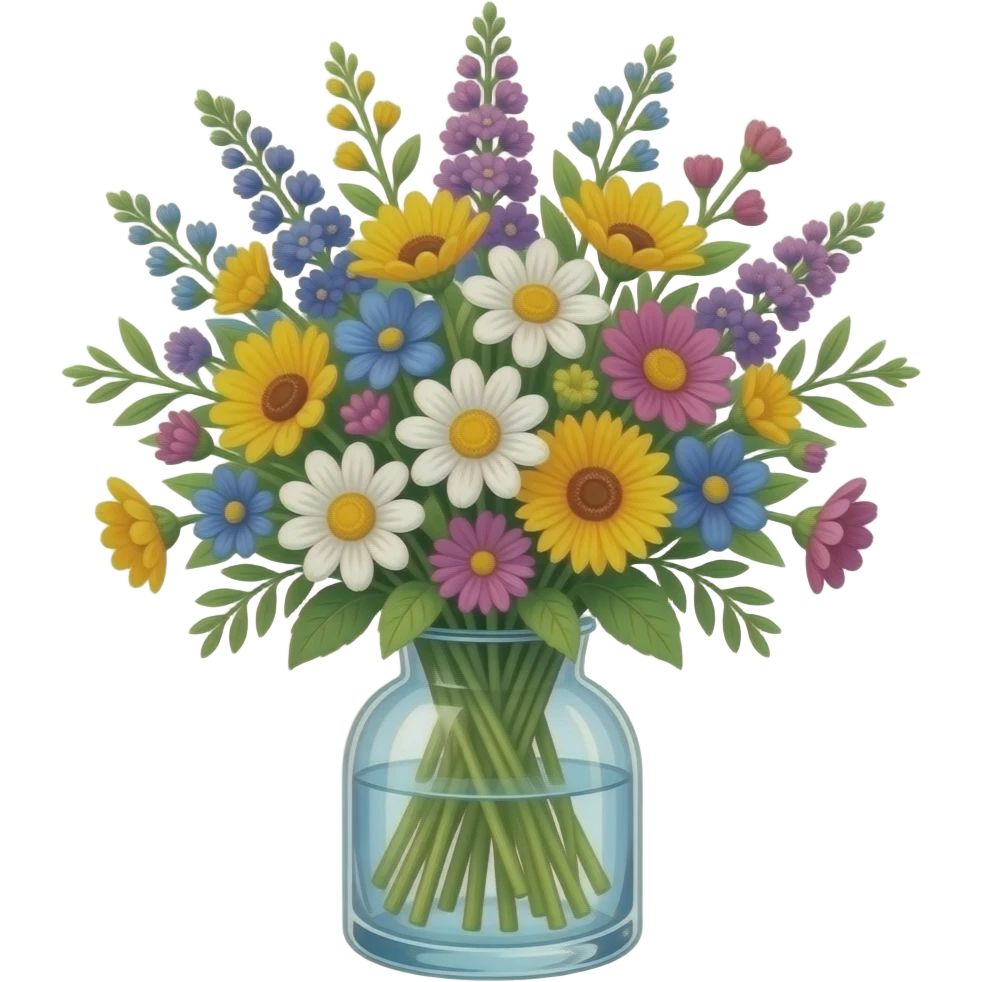 bouquet of flowers emoji