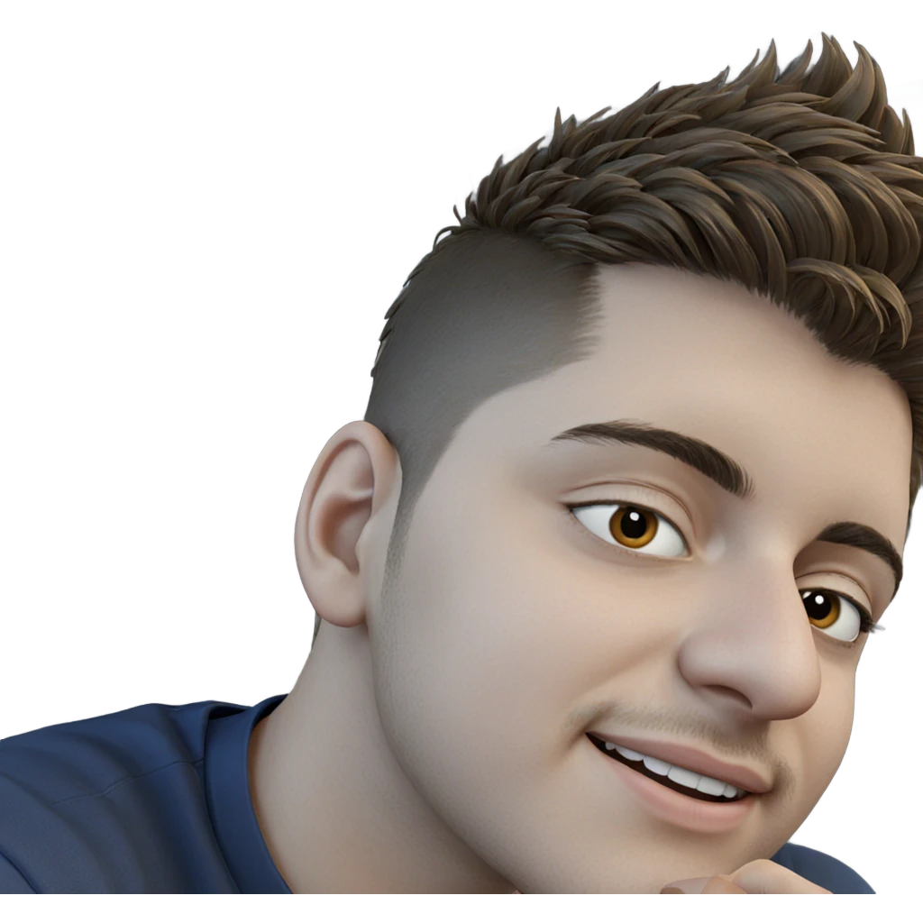 portrait of a young male emoji