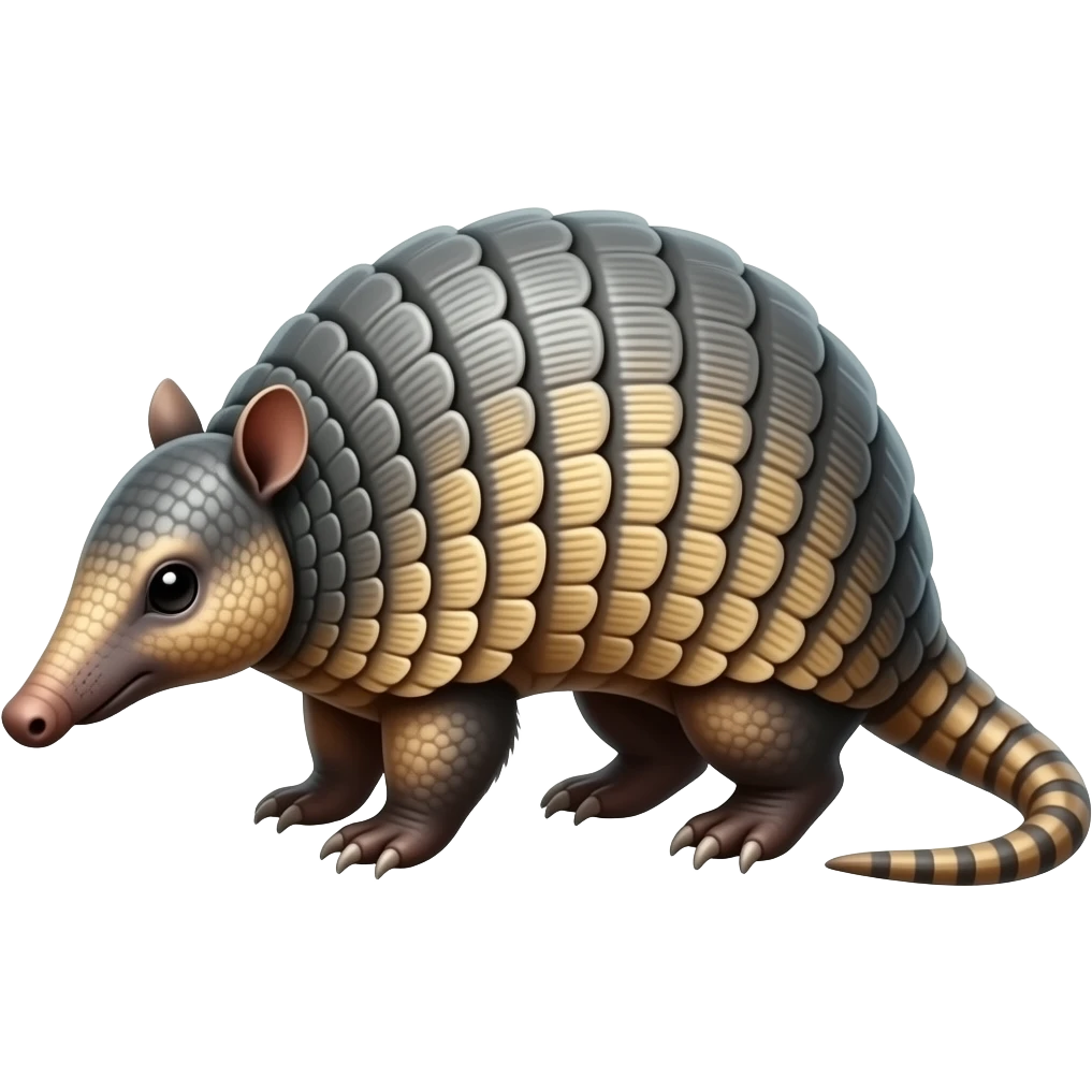 tatou à trois bandes emoji