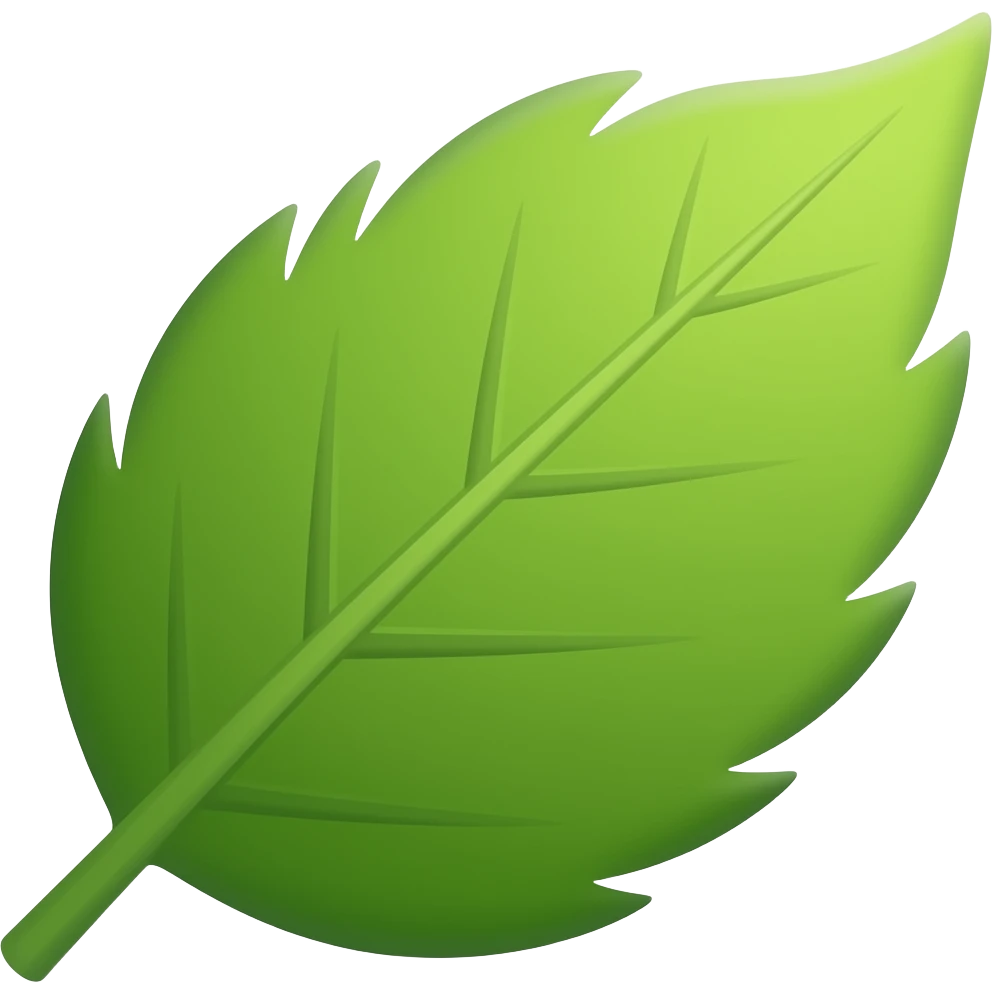 Leaf emoji