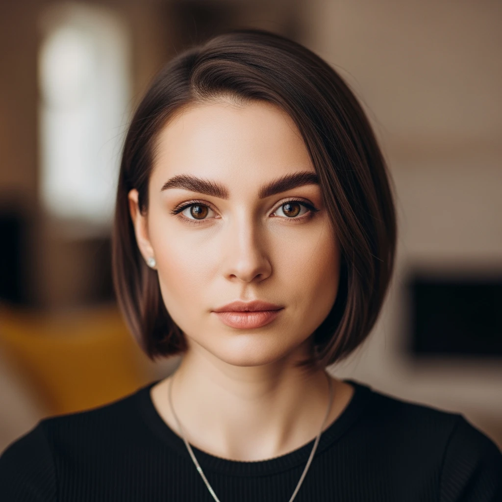 a woman with plucked eyebrows  emoji