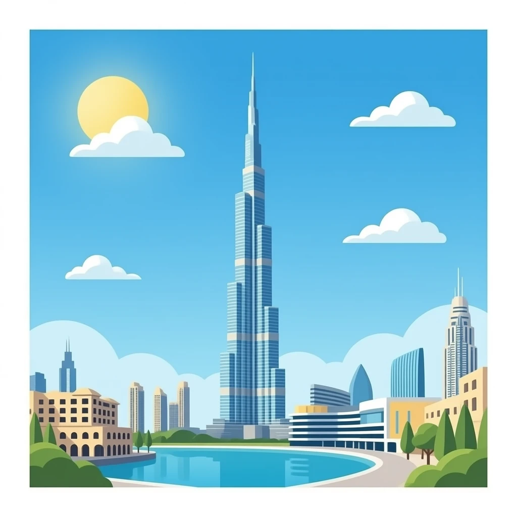 Burj khalifa emoji