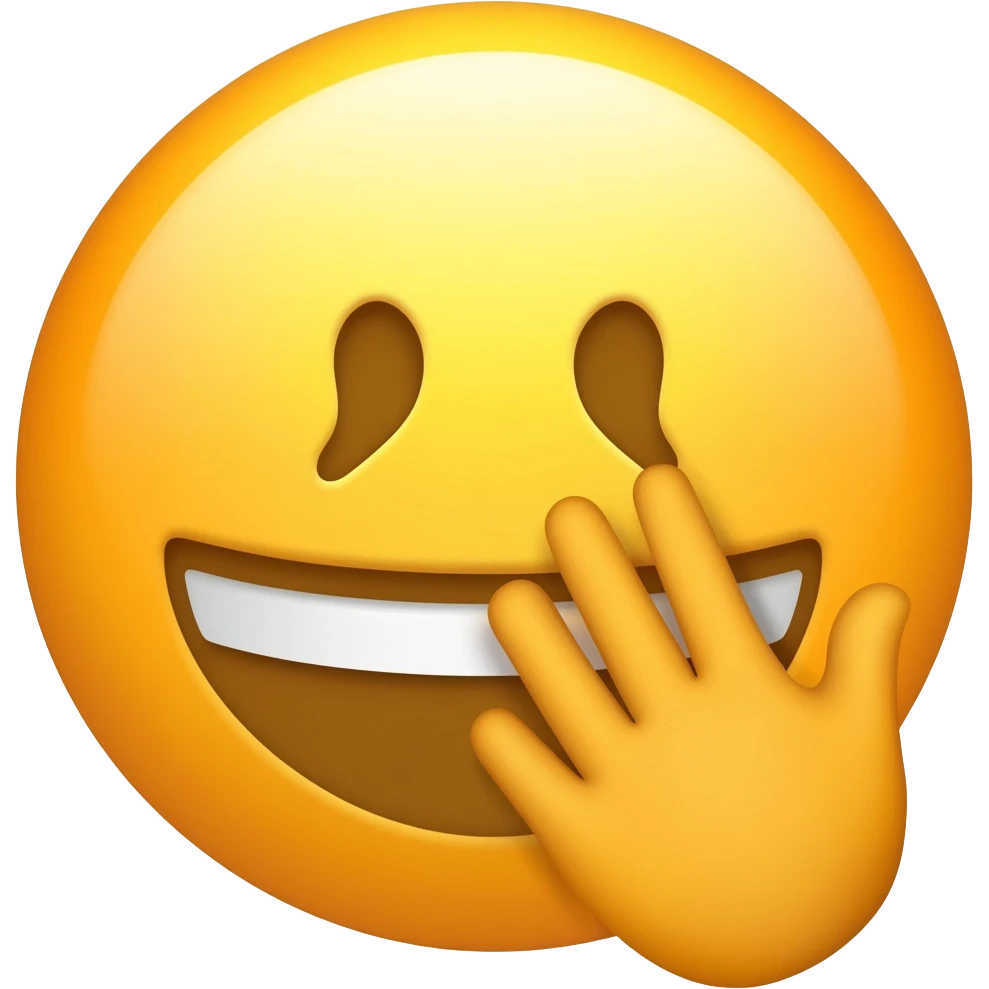 emoji bostezando mano en la boca emoji