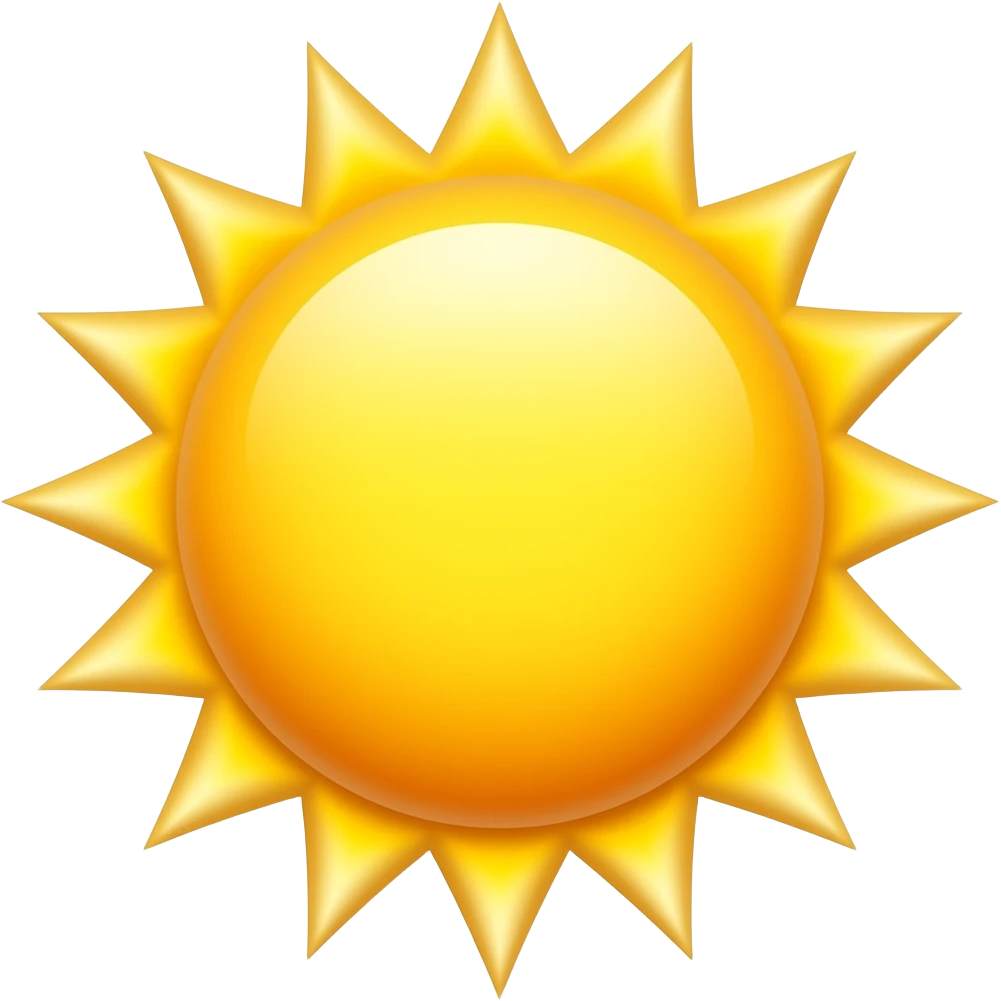 sun emoji