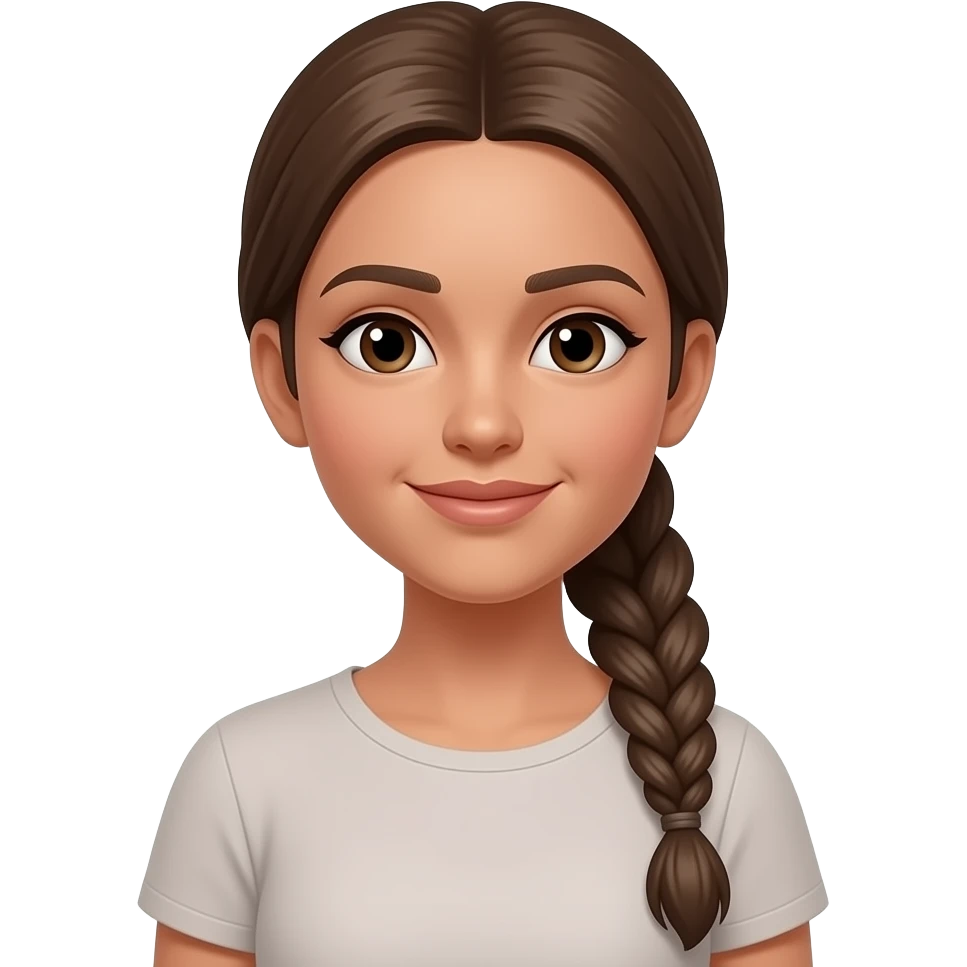 very long braid emoji