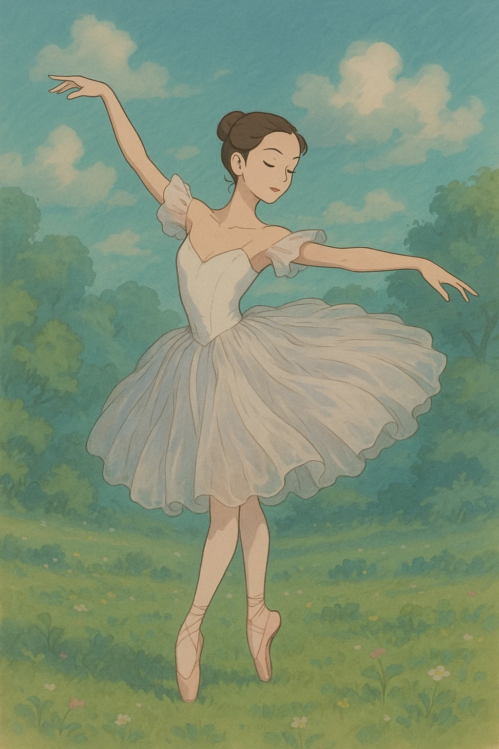 ballerina emoji