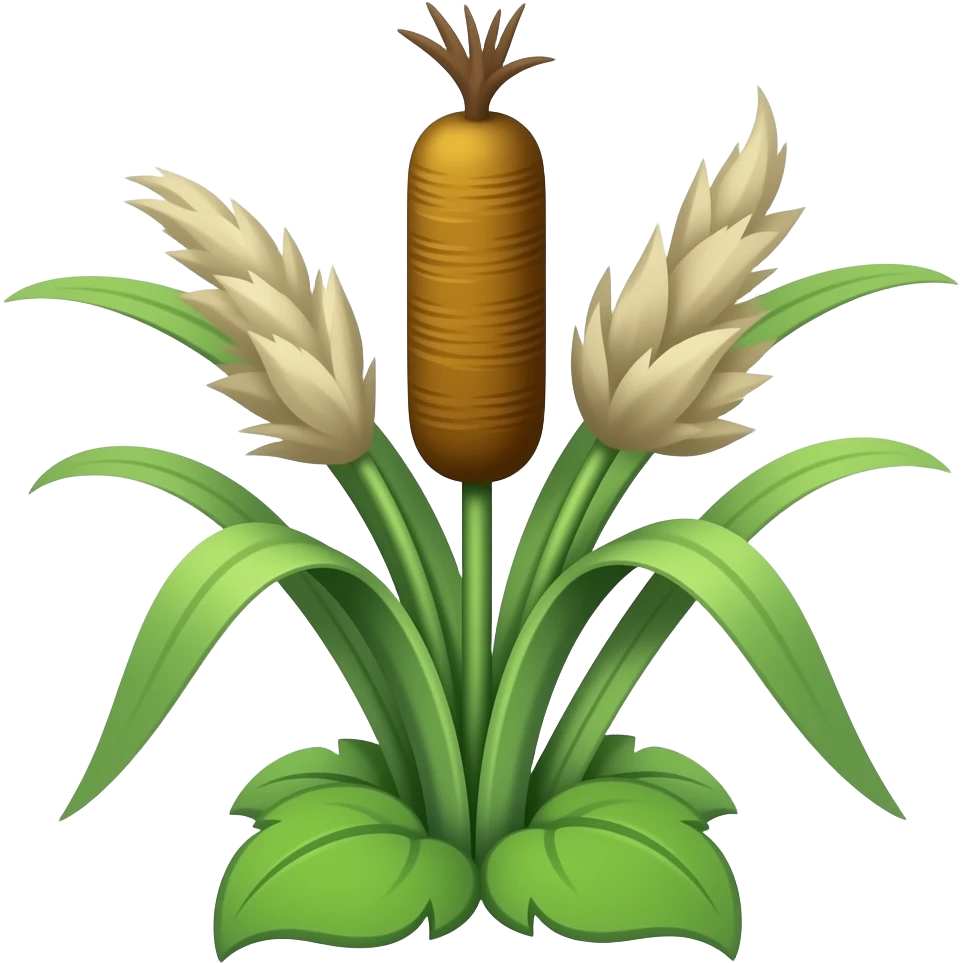 cattail plant  catfrom the game plants vs zombies emoji