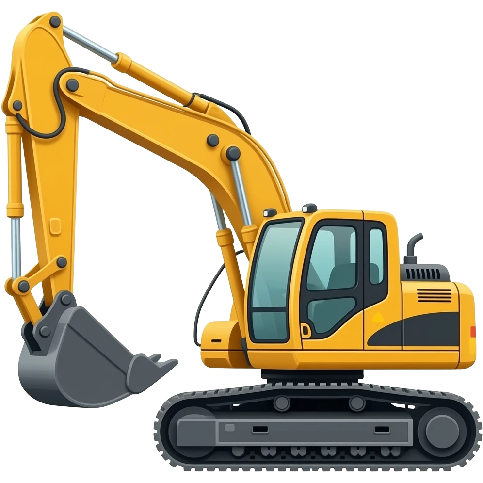 Backhoe emoji