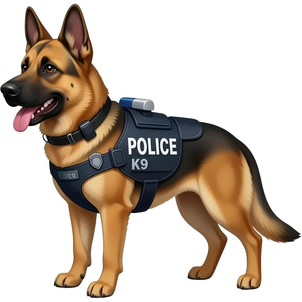 Police K9 Dog Unit emoji