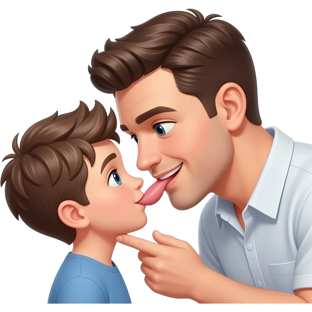 A shemale put his cock mouth young boy emoji