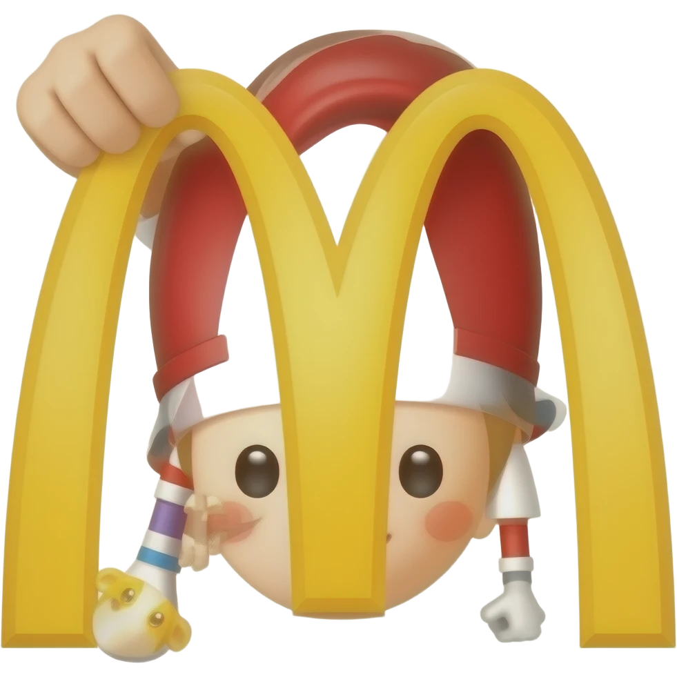 McDonald's logo emoji