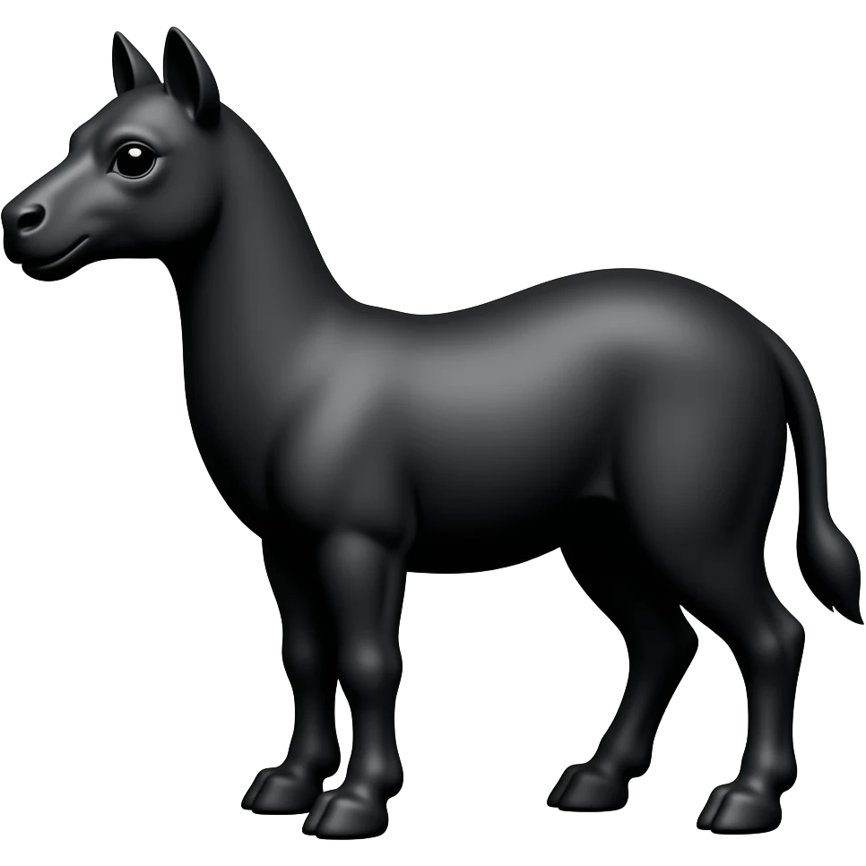 Black thar icon emoji