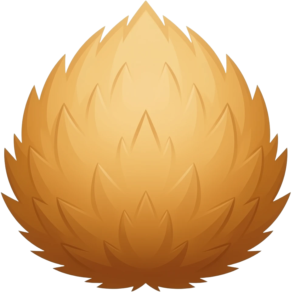 Orange Rabbit tail emoji