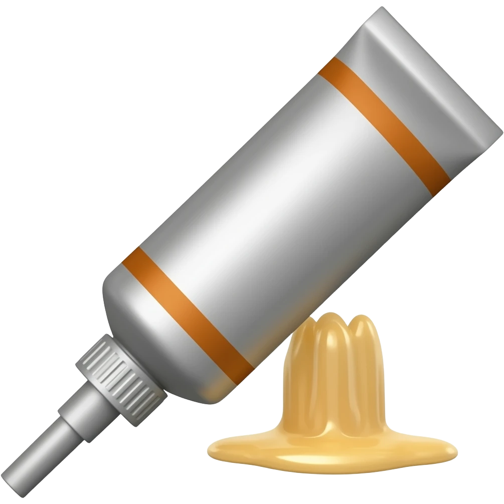 Colle solvantée emoji