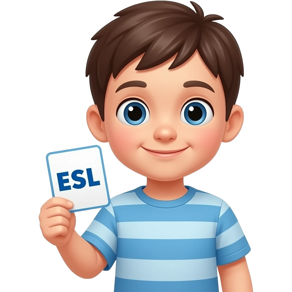 ESL flashcards for kids emoji
