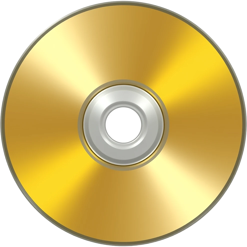 video dorado 3d emoji