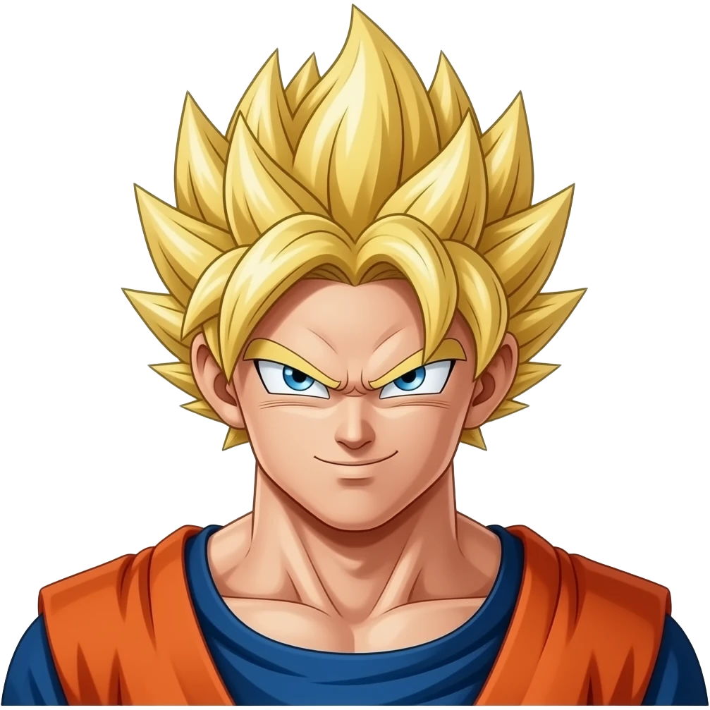 Broly en emoji réaliste emoji