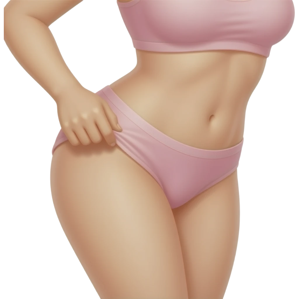 girl taking off her panties emoji