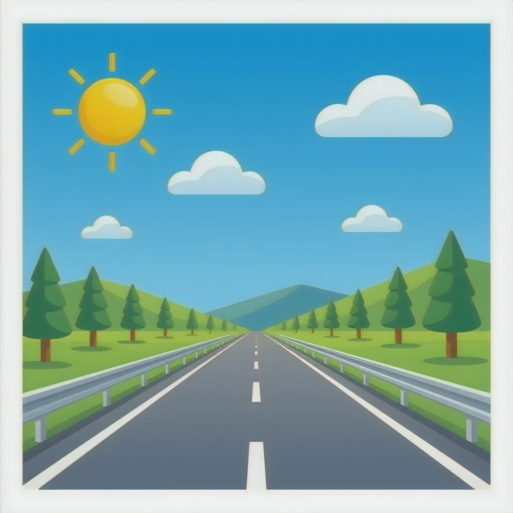 Highway emoji