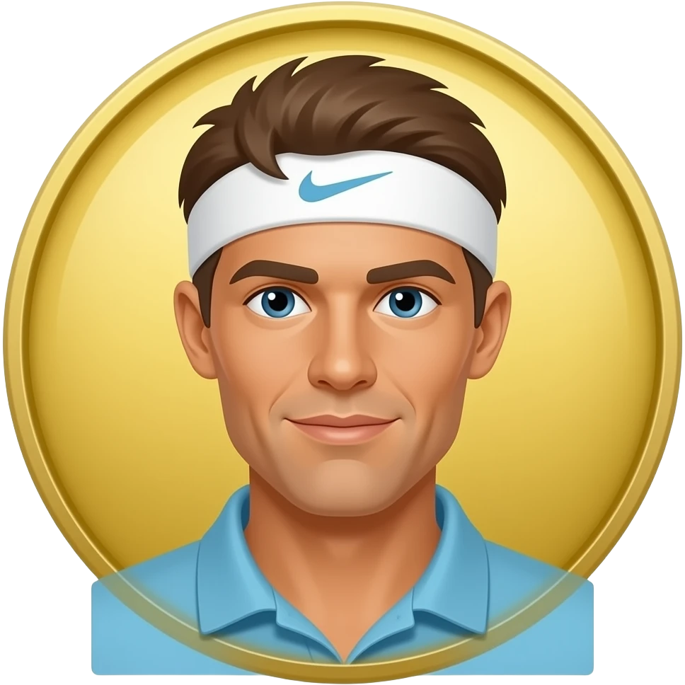 rafael nadal logo emoji