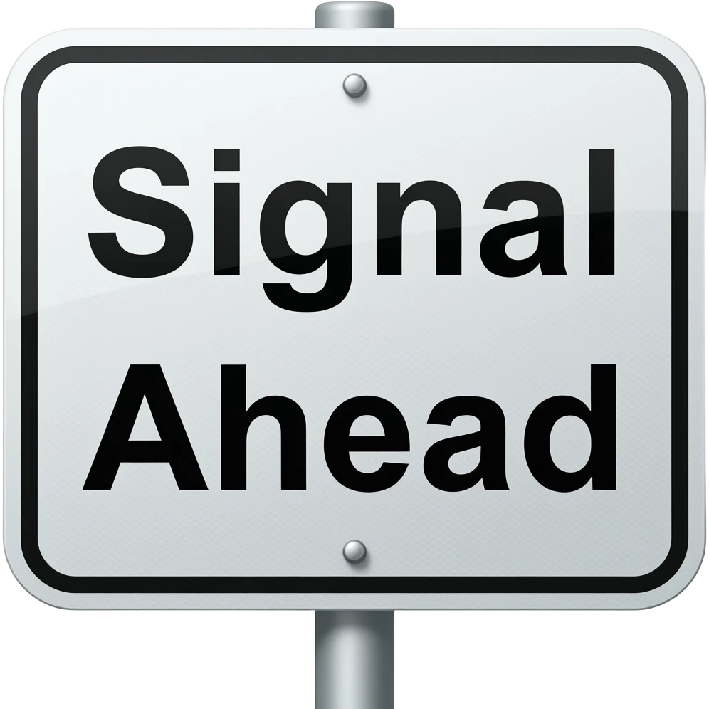 Signal Ahead emoji