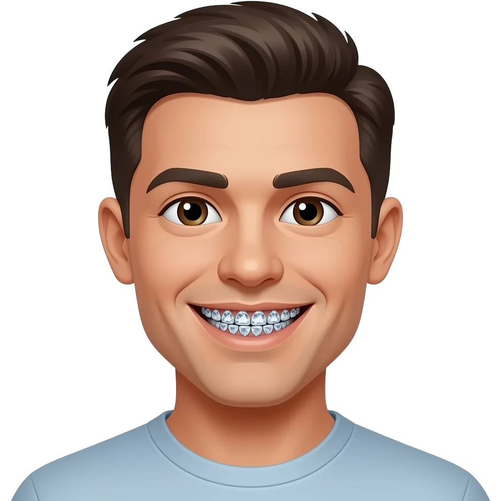 Emoji with diamond grill teeth smile emoji with diamond grill teeth emoji