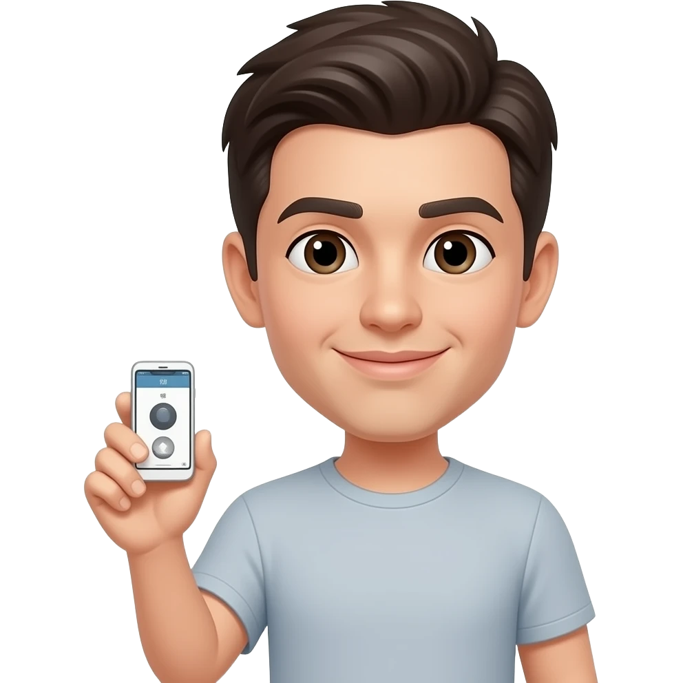 Face with play ipod touch emoji