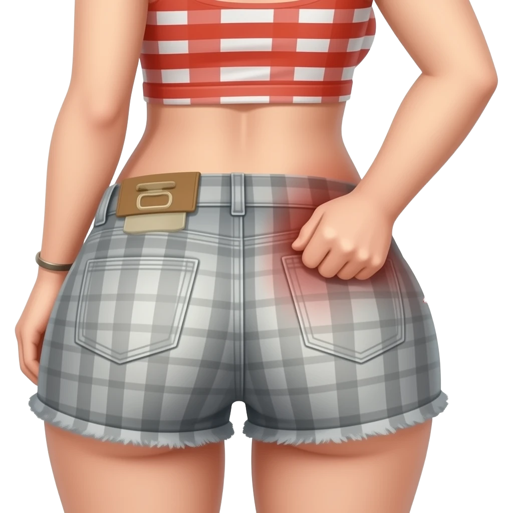 Man slapping her butt emoji