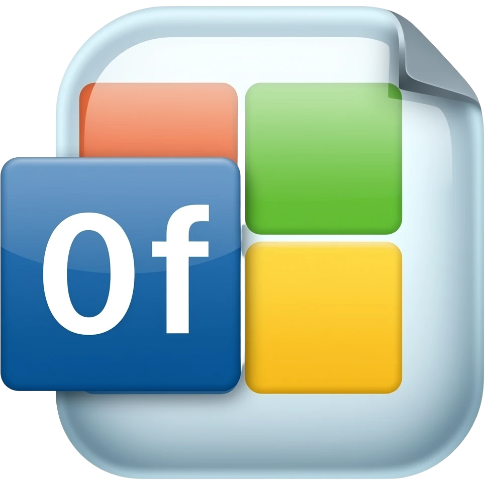 Microsoft word icon emoji