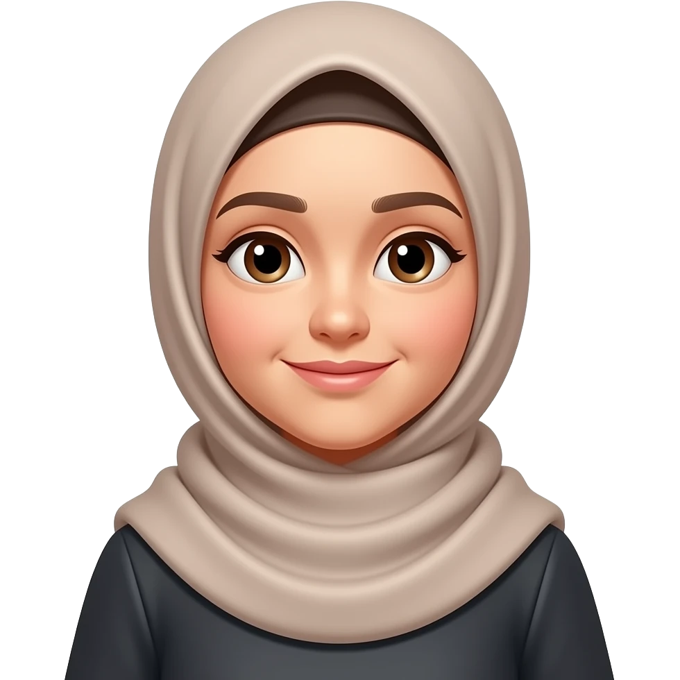 mom with hijab emoji
