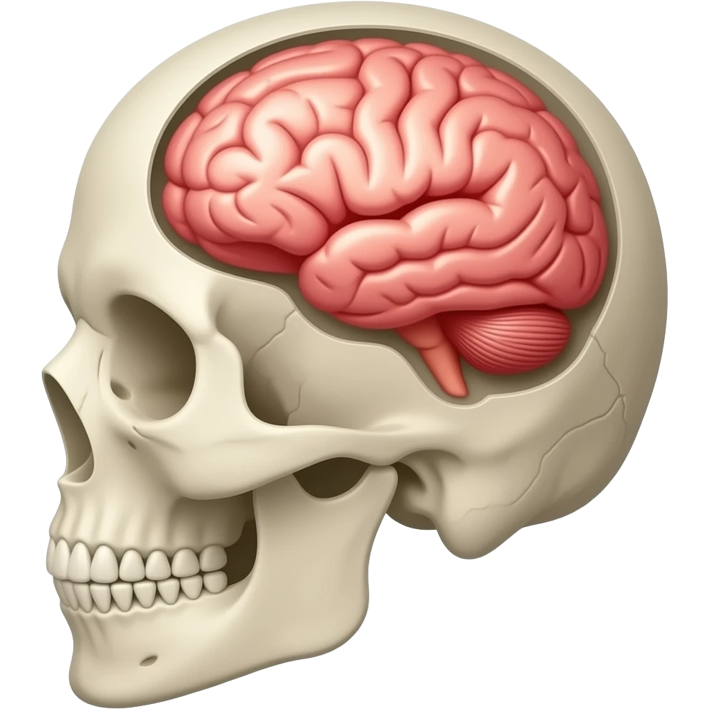 Two brains out of one emoji